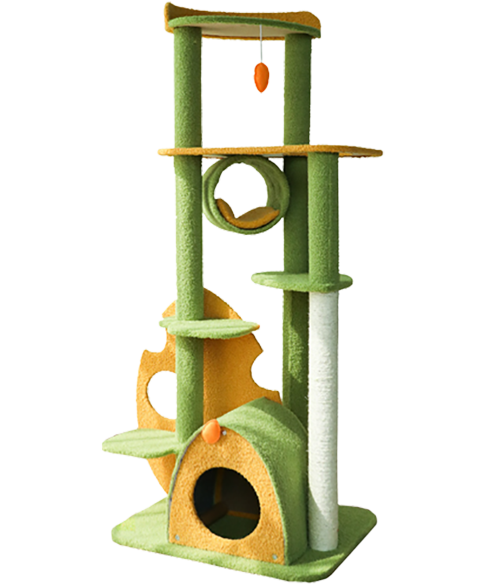 Cat Tree Cat Tower cho mèo con Pet House Play